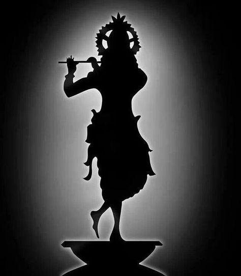 8 Teachings Of Lord Krishna That Will Help You Build A Good Life! Lord Krishna Black And White, Bf Pictures, Krishna Tattoo, Shree Krishna Wallpapers, Krishna Statue, Lord Krishna Hd Wallpaper, Silhouette Painting, Ganpati Decoration, Gf Bf