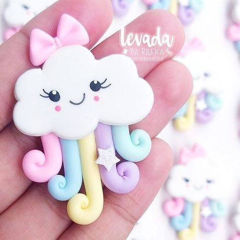 Polymer Clay Cute, Clay Cute, Clay Crafts For Kids, Fondant Animals, Polymer Clay Figures, Clay Diy Projects, Fondant Decorations, Fondant Figures, Polymer Crafts