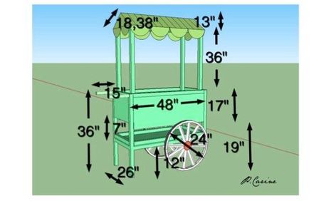 Floriana Design More Candy Cart Diy Plans Creative Idea - Home Plans & Blueprints | #40126 Candy Cart Plans, Diy Candy Cart, Candy Car, Candy Stand, Sweet Carts, Candy Cart, Flower Cart, Market Stalls, Candy Table