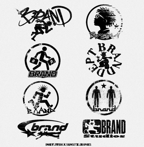 Streetwear Brands Logo Graphic Design, Graphic Tee Typography, Graphic Streetwear Design, T Design Logo, Logo For Design Studio, Cool Brand Logos, Brand Logos Ideas, Clothing Brand Design Graphics, Designs For Clothing Brand