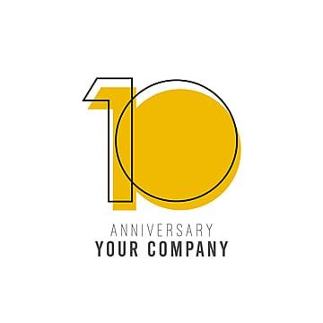 Logo Aniversario, Birthday Vector Illustration, Anniversary Years, Company Banner, Birthday Logo, Company Anniversary, 10 Logo, S Logo Design, Illustrator Design Tutorial