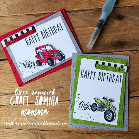 Bee Stamp, Party Pops, Birthday Cards For Boys, Masculine Birthday Cards, Boy Cards, Birthday Kids, Stamping Up Cards, Male Cards, Masculine Cards