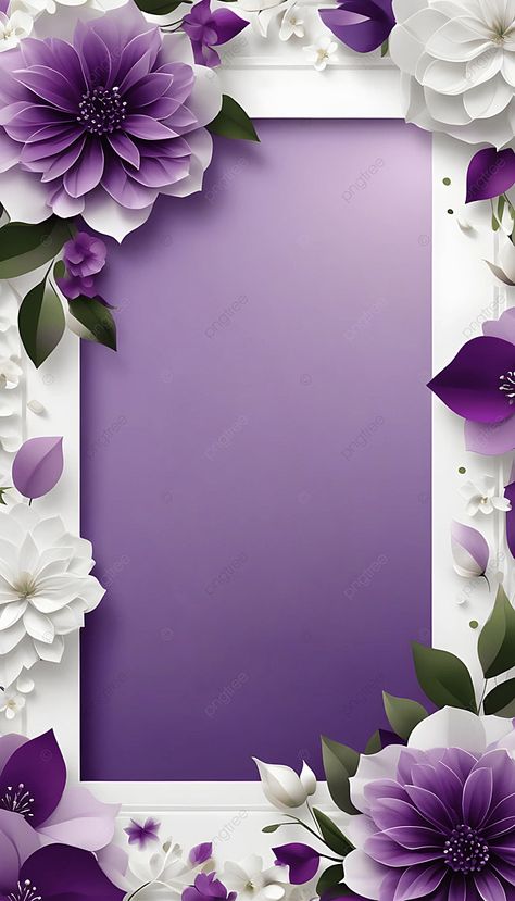 Invitation Card Design Background, Purple Wedding Background, Invitation Wallpaper, Purple Flower Background, Background Invitation, Worship Backgrounds, Wedding Invitation Background, Vintage Paper Background, Invitation Video