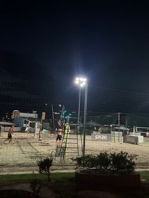 Night Volleyball, Late Night, Wind Turbine, Volleyball, Quick Saves