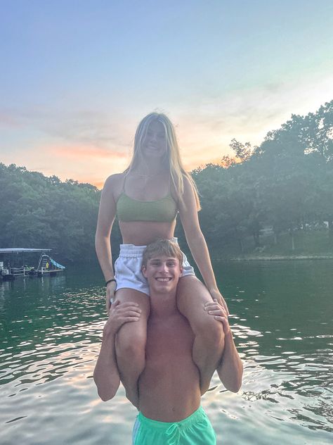 #summer #photo #photoideas #boyfriend #lake #sunset #cute #tiktok #trendy #astethic #lakelife #inspo #photoinspo #swimsuit #swiming Boyfriend Summer, Lake Sunset, Summer Photos, Lake Life, Photo Inspo, Swimming, Lake