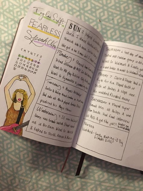 Taylor Swift Bullet Journal, Debut Taylor Swift, Fearless Tv, Debut Taylor, Speak Now Taylor Swift, Weekly Bullet Journal, Taylor Swift Speak Now, Taylors Version, Speak Now