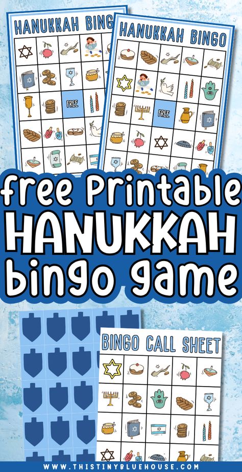 These Hanukkah bingo cards were created using Hanukkah-themed items like a menorah, dreidel, candles, gelt, honey etc.  Each download comes with 18 unique bingo cards, a calling card and marker sheets.  You can play for a line, 4 corners or even 4 corners. Our Hanukkah bingo game is a great way to have some fun during the holiday season. Hanukkah Games For Kids, Hannukah Party Ideas, Hannukah Printables, Hannukah Activities, Hanukkah Activities Preschool, Hanukkah Games, Hanukkah Activities, Hanukkah Game, Hanukkah Activites