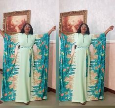 Kaftan Pattern, Belt Diy, Bubu Gown Styles, Kimono Kaftan, Kaftan Gown, Beach Caftan, Kente Dress, Long African Dresses, African Print Dress Designs