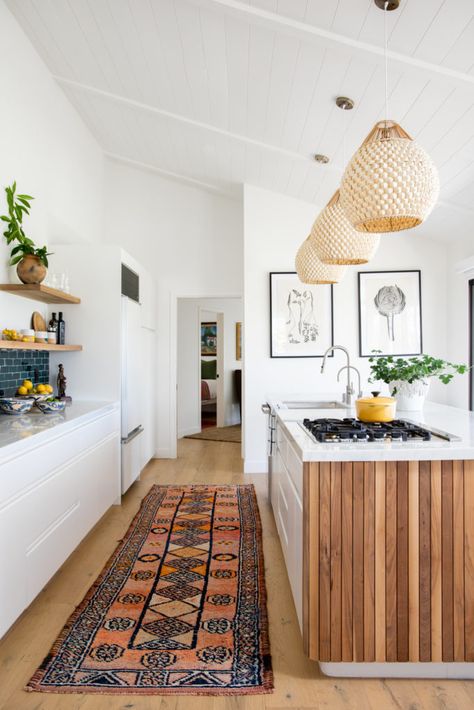 Amber Lewis Kitchen, Home Ideas Kitchen, Kitchen Floating Shelves, Kitchen Interior Design, Sunset Magazine, Amber Lewis, Kitchen Reno, Maximize Space, Design Kitchen