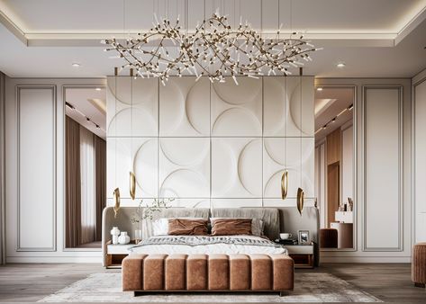 MASTER BEDROOM :: Behance Luxurious Bedrooms Master, Bedroom Behance, Simple Bed Designs, Bedroom Interior Design Luxury, Modern Luxury Bedroom, Luxury Bedroom Design, Bed Design Modern, Luxury Bedroom Master, Bedroom Bed Design