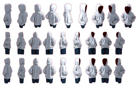 Flannel Art Reference, Hoodie Drawing Reference, Hoodie Reference, Shading Drawing, Shadow Drawing, Hoodie Drawing, How To Shade, Drawing Quotes, Figure Reference