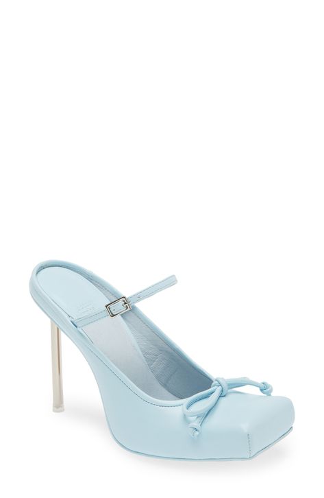 Jeffrey Campbell Nureyev Mule available at #Nordstrom Jeffrey Campbell Heels, The Drama, Jeffrey Campbell, Stiletto Heel, Mule, Stiletto Heels, Shoe Jewelry, Drama, Nordstrom