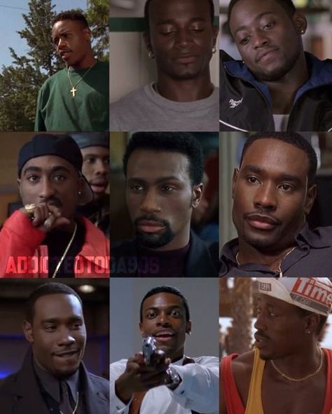 Omar Epps 90s, 90s Fine Men, Chris Tucker 90s, 90s Black Men Aesthetic, Omar Gooding, Boys In The Hood, 90s Black Men, 90s Rappers Aesthetic, Omar Epps