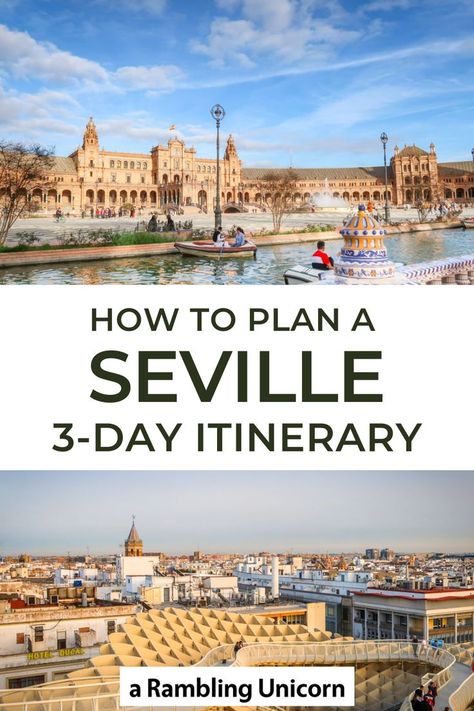 Planning a visit to Seville Spain? Plan the perfect 3 days in Seville itinerary with this ultimate Seville itinerary! Learn about the incredible Seville Spain food along with the best things to do in Seville Spain. | Seville Spain itinerary | 3 day itinerary Seville | 3 days in Seville | Seville 3 jours | Seville Spain | Seville Spain photography | Seville Spain things to do in | Seville Spain travel | things to do in Seville | Seville travel | Seville travel guide | travel Seville Spain Seville Spain Food, Seville Spain Travel, Montenegro Travel, Spain Itinerary, Denmark Travel, Road Trip Europe, Spain Travel Guide, Netherlands Travel, Seville Spain