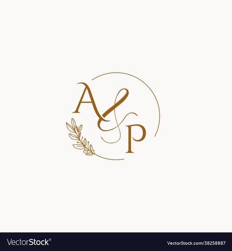 Ap Wedding Logo Design, Ap Letters Design, Ap Wedding Logo, Ap Initial Logo, P And A Logo, Ap Logo Design Fonts, A And P Logo, Ap Logo Design Letter, Ap Logo Design