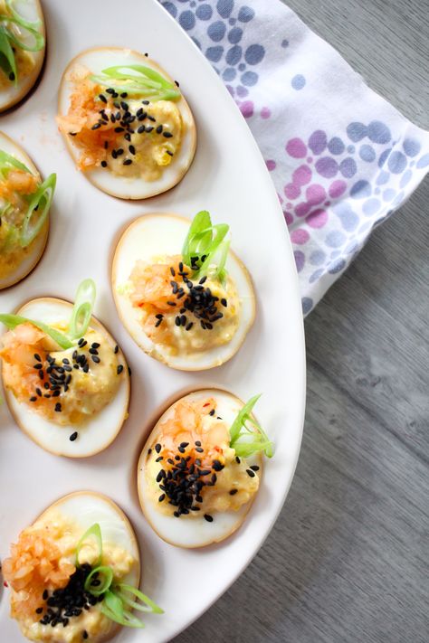 Deviled Eggs With Bacon, Ranch Deviled Eggs, Devilled Eggs Recipe, Thanksgiving Deviled Eggs, Spicy Deviled Eggs, Eggs With Bacon, Eggs Deviled, Southern Deviled Eggs, Easter Deviled Eggs