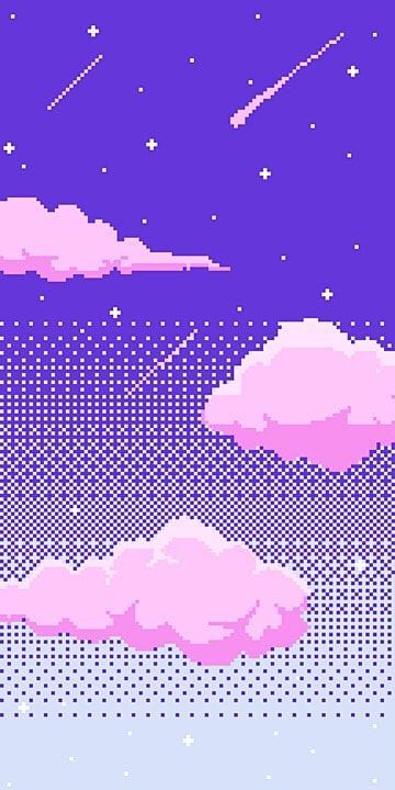 Blue And Pink Wallpaper, Pixel Aesthetic, Flying Bird Silhouette, Pixel Wallpaper, Piskel Art, Pink Wallpapers, Pixel Art Background, Pink Nature, Pink Wallpaper Backgrounds