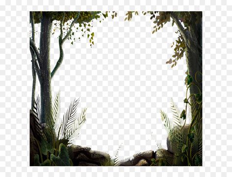 Forest Border, Photoshop Lighting, Tree Borders, Forest Designs, Dj Images Hd, Border Vector, Cartoon Trees, Photoshop Backgrounds Free, Simple Texture