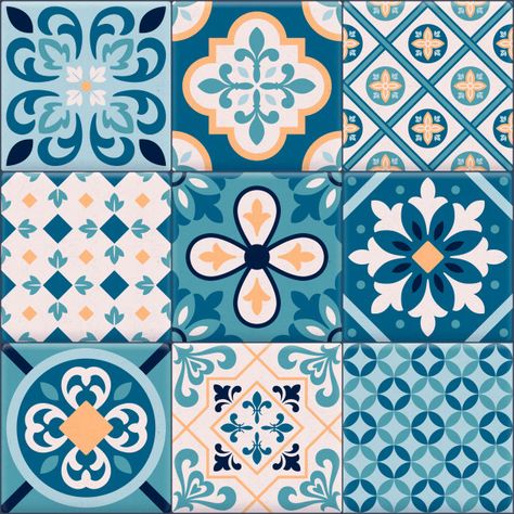 Colored and realistic ceramic floor tiles ornaments icon set for creation of different pattern | Free Vector Herringbone Tile Pattern, Motif Arabesque, Visuell Identitet, Zestaw Ikon, Ceramic Floor Tile, Floor Decal, Herringbone Tile, Ceramic Floor Tiles, Memphis Design