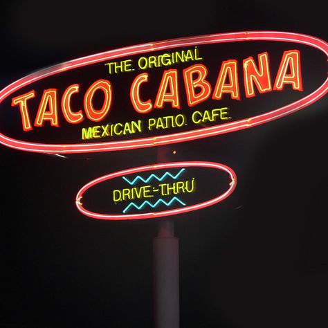 TACO CABANA - San Antonio - Thrillist Taco Cabana, Beer Braised Chicken, Chicken Verde, Fajita Tacos, Fast Casual Restaurant, Cafe Concept, Casual Restaurants, Hot Pepper Sauce, Street Tacos