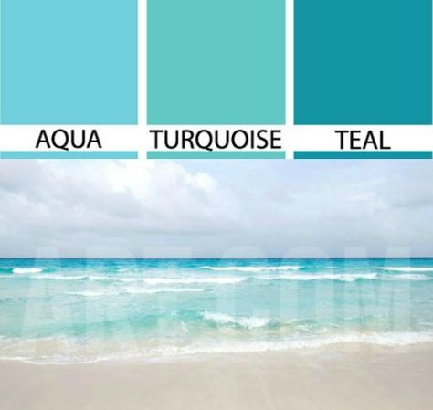 Ocean Blues: Aqua Turquoise and Teal... http://www.completely-coastal.com/2017/05/Turquoise-decor-ideas-bedroom.html Turquoise And Teal, Turquoise Room, Bedroom Turquoise, Turquoise Decor, Coastal Living Rooms, Coastal Bedrooms, Beach Bedroom, Aqua Turquoise, Blue Bedroom