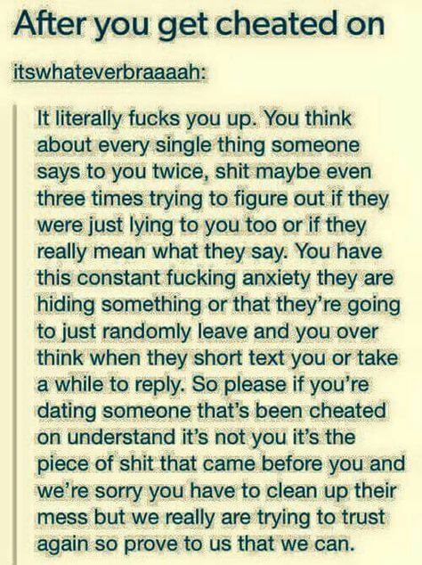 After you get cheated on... Cheater Quotes, Betrayal Quotes, Cheating Quotes, Long Distance Relationships, Under Your Spell, Distance Relationships, Cheated On, Quotes About Moving On, Dating Quotes