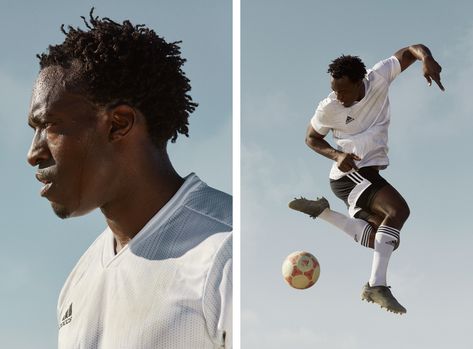 Victor | Adidas | Soccer on Behance Soccer Editorial, Football Campaign, Adidas Photography, Soccer Team Photos, Soccer Shoot, Soccer Photo, Soccer Aesthetic, Soccer Poses, Sport Editorial