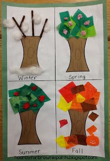 Apple Tree Activity, Apple Tree Craft, Tree Preschool, Creative Curriculum Preschool, Seasons Preschool, Craft Preschool, Fall Preschool Activities, Lakeshore Learning, Seasons Activities