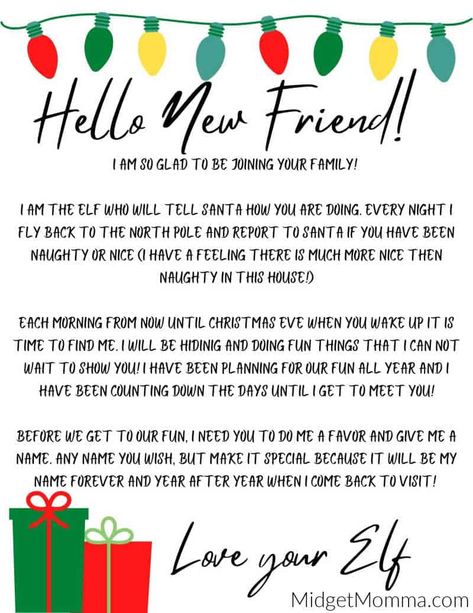 Elf on the Shelf Welcome Letter Printable Elf On The Shelf Letters To Kids Arrival, Elf On The Shelf Arrival Letter Classroom, Day 1 Elf On The Shelf Letter, Welcome New Elf On The Shelf, Welcome Note Elf On The Shelf, Elf On The Shelf Starter Letter, New Elf On The Shelf Arrival Ideas, New Elf Letters To Kids Free Printable, Elf Letters To Kids