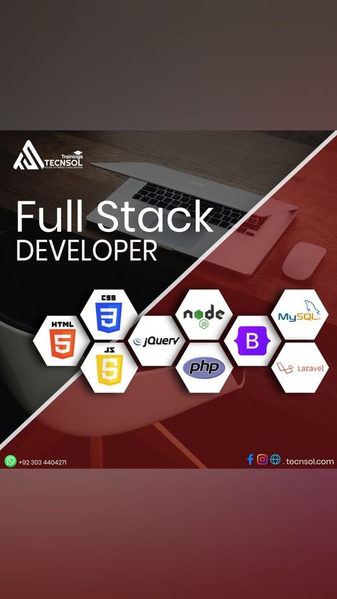 Full stack web developer Coding Aesthetic, Full Stack Web Developer, Coding Python, Language Logo, Web Development Programming, Web Development Course, Software House, Full Stack Developer, Digital Media Marketing