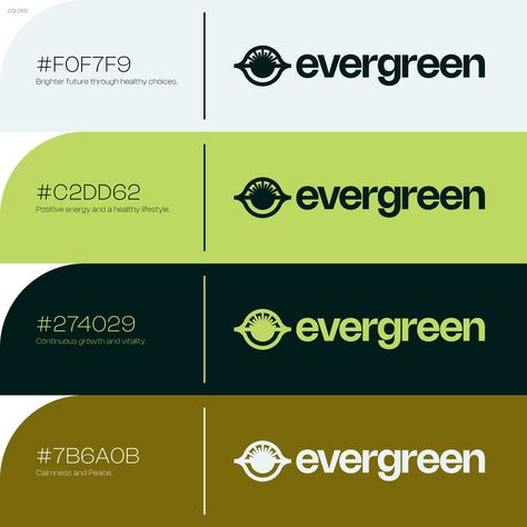 LOGO DESIGN FOR EVERGREEN. Evergreen is a holistic health and wellness brand that empowers individuals to take control of their health and live a balanced, vibrant life. . . . . #designandgrowclub #logoqueendesignbrief Health And Wellness Branding, Instagram Logo Design, 2024 Logo, Wellness Center, Branding Design Inspiration, Instagram Logo, July 11, Take Control, Brand Design