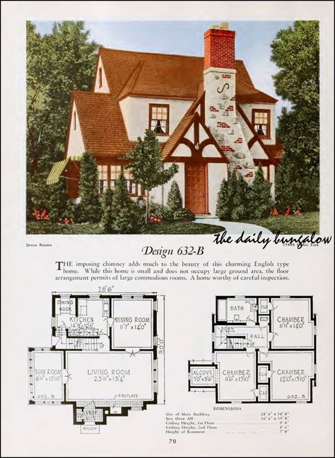 1920::National Plan Service | by Daily Bungalow Vintage Floor Plans, Sims 4 House Plans, Sims 4 House Building, Bloxburg Room, Vintage House Plans, Layout Bloxburg, Sims 4 House Design, Casas The Sims 4, Sims Building