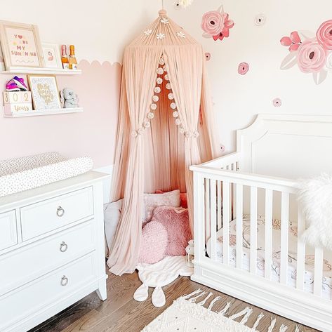 With its romantic architecture detailing, our Emma Regency collection is fit for a princess. @casamiasage styled it perfectly. Bridgerton Nursery, Romantic Architecture, Explorer Nursery, Nursery Room Inspiration, A Princess, Girl Nursery, Room Inspiration, Cribs