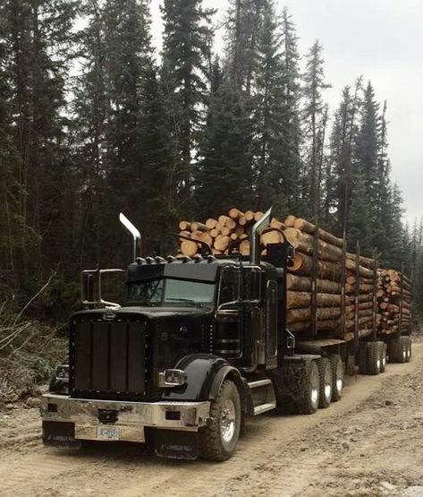 Log Truck, Semi Trucks Interior Custom Big Rigs, Custom Peterbilt, Big Rigs Trucks Peterbilt, Peterbilt Service Truck, Truck Quotes, Armored Semi Truck, Semi Trailer Truck, Peterbilt 389 Custom Semi Trucks