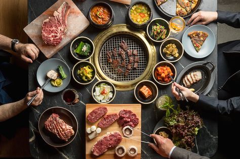 Cote - Korean Steakhouse Vegetable Recipes Dinner, Girls Weekend Getaway, Korean Barbecue, Restaurant New York, Nyc Restaurants, Korean Bbq, Group Meals, Places To Eat, Vegetable Recipes