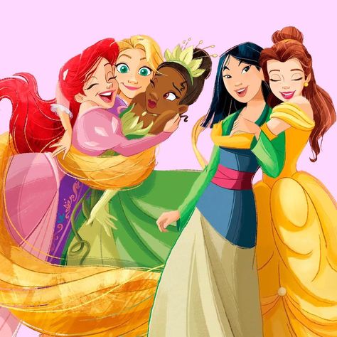 Ultimate Princess Celebration on Instagram: “Princess Love 💕 #UltimatePrincessCelebration” Princess Love, About Art, Disney Princesses, Mulan, Art Drawing, We Heart It, Lost, Disney Princess, Disney