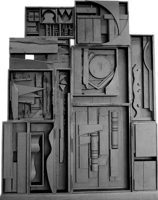 Nevelson, Louise Orthodox Family, Wood Objects, Portland Museum Of Art, Painted Staircases, Joseph Cornell, Louise Nevelson, Jean Arp, Black Lashes, Painted Stairs