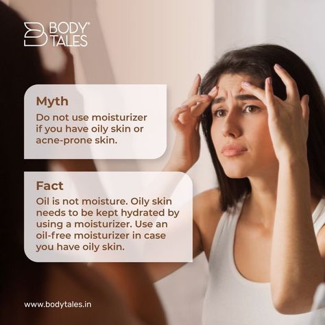 Oily Skin Facts Myths Ph Care, Myth And Fact, Facts And Myths, Skincare Content, Skincare Facts, Dermatology Clinic, Skin Facts, Skin Care Business, Oily Skin Care Routine