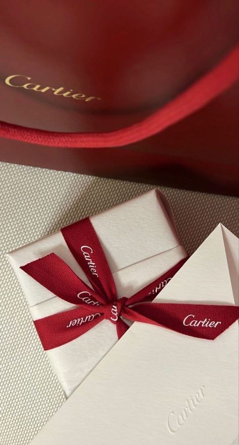 Cartier, Ribbon, Red