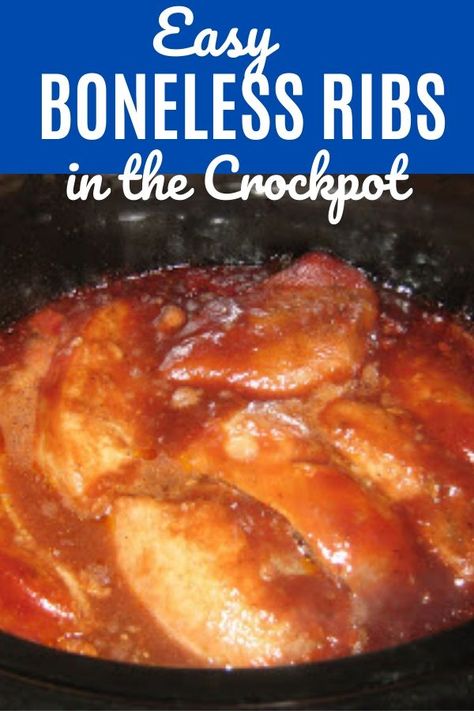 Boneless Pork Ribs Crockpot Healthy, Pork Ribs In The Crockpot Boneless, Pork Loin Boneless Ribs Crockpot, Crockpot Boneless Ribs Recipes, Boneless Ribs In Crockpot Slow Cooker, Crockpot Pork Loin Ribs Recipes, Crockpot Spare Ribs Boneless, Boneless Ribs In The Crockpot, Bbq Boneless Pork Ribs Crockpot