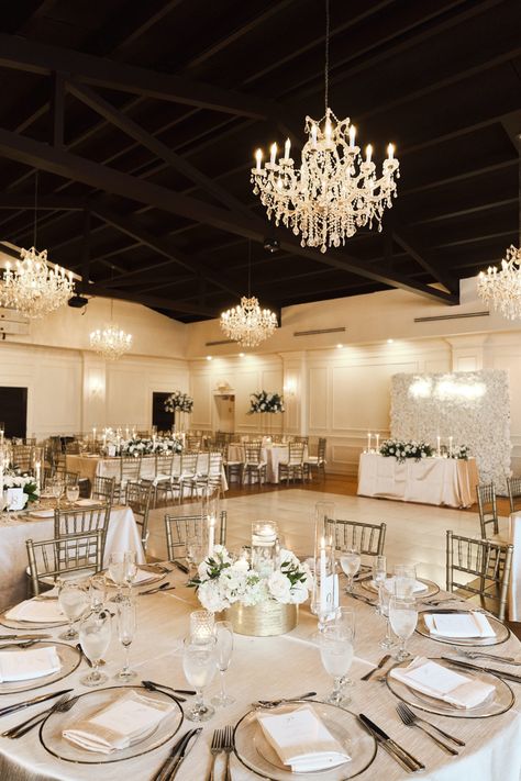 Classic And Formal Wedding, Classic Wedding Venue Receptions, Champagne Reception Decor, Champagne Wedding Reception Tables, Wedding Venues Indoor Elegant Simple, Wedding Reception Venues Indoor Elegant, Wedding Venues Indoor Simple, Champagne Wedding Theme Ceremony Decor, Romantic Wedding Venue Ideas