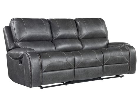 Grey Reclining Sofa, High Sofa, Steve Silver Furniture, Rocker Recliner Chair, Baseball Stitching, Swivel Glider Recliner, Usb Charging Station, Recliner Sofa, Rocker Recliners