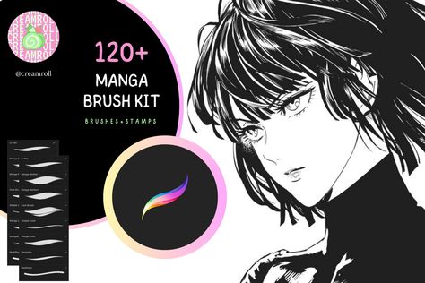 ✅CLICK THE LINK!⬆️ Download 120+ Procreate Manga brushes for anime, ink, liner, hatching, screentone and more! #procreate #manga . #Manga_Brush #Procreate_Comic #Brush_Procreate #Graffiti_Pens Manga Brush, Procreate Comic, Brush Procreate, Graffiti Pens, Manga Eyes, Manga Hair, Procreate Brushes Free, Liner Brush, Ink Brush