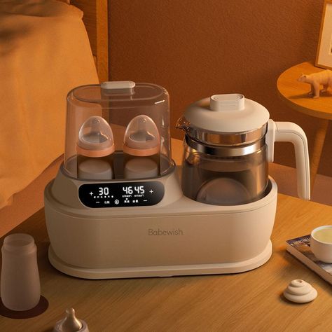 220V Baby milk formula thermostat kettle dual bottle warmer 2 in 1 milk warmer baby bottle steam sterilizers Pre order price(Ask me)+shipping cost delivery time 15-20 days approximately 60% advance pay for order confirm 40% +shipping cost cash on delivery Payment: BDT only Spacial Direction: 💚【Fast Warming in 3-7Mins】-Takes 3-7mins to heat the breastmilk and formula to body temp, the fast milk warmer quickly calms the crying and hungry babies and makes life easier. Built-in disin-fecti... Kettle Electric, Milk Warmer, Bottle Sterilizer, Bottle Warmer, Baby Milk, Baby Bottle, Warm Milk, Baby Warmer, Powdered Milk