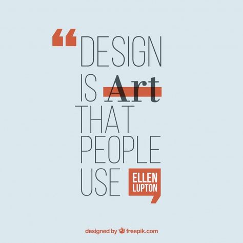 Graphic design quote in flat style | Premium Vector #Freepik #vector #design #template #typography #graphic-design Quotes Design Layout Graphic Designers, Pull Quote Design, Quote Design Layout, Citation Design, Quote Graphic Design, Magazine Cover Template, Pull Quotes, Graphic Design Quotes, Pub Design