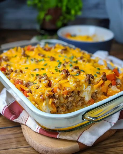 Cattle Drive Casserole: A Comforting Classic Reimagined - recipeflash.com Cattle Drive Casserole, Creamy Potato Soup Recipe, Vegetable Casserole Recipes, Corn Casserole Recipe, Ground Meat Recipes, Creamy Potato Soup, Vegetable Casserole, Beef Casserole Recipes, Potato Soup Recipe