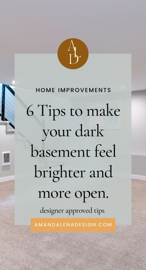 Imagine transforming your basement from a dim and dreary space into a bright, welcoming retreat! With our expert tips, you can easily make your basement shine. From choosing the right lighting to creating a functional layout, our guide will provide everything you need to create a basement that feels both spacious and comfortable. Read our blog post for all the tips! No Window Basement, Basement Renovations Layout, Basement To Apartment, Beige Basement Ideas, Basement Diy Ideas, Brighten Dark Basement Ideas, Basement Remodel Low Ceiling, Finished Basement Decor, Basement Set Up