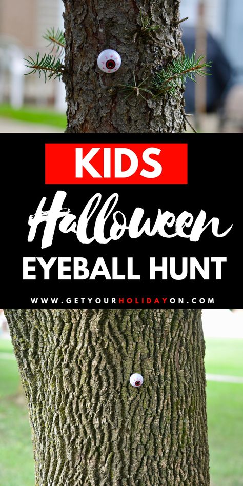 Eyeball Halloween Game Hunt | Get Your Holiday On Eyeball Halloween, Fun Halloween Party Games, Halloween Camping, Minute To Win, Fall Festivals, Halloween Games For Kids, Hallowen Costume, Halloween Eyeballs, Halloween Cocktails