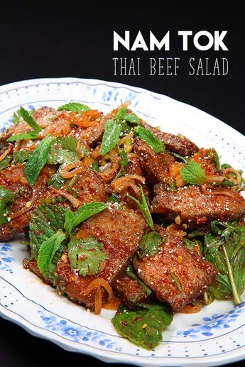 Thai Steak Salad, Thai Beef Salad Recipe, Thai Beef Salad, Seonkyoung Longest, Thai Beef, Beef Salad, Steak Salad, Thai Dishes, How To Cook Steak