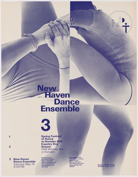 1971 Artist: Dan Friedman American, 1945–1995 Dan Friedman, Theater Poster, The Art Institute Of Chicago, Dance Theater, Theatre Poster, New Haven, Art Institute Of Chicago, New Wave, Van Gogh